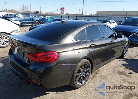 2018 BMW 440I Gran Coupe из США, поврежденный, VIN WBA4J5C54JBF07993